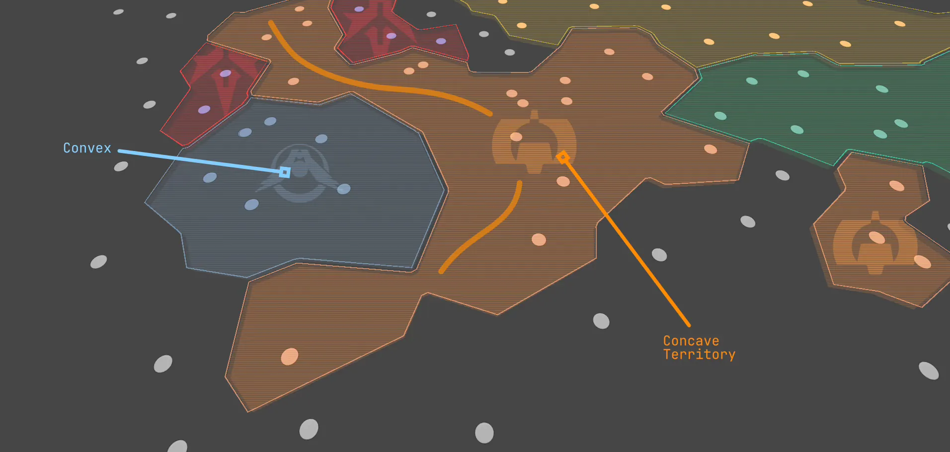 procedural map shapes